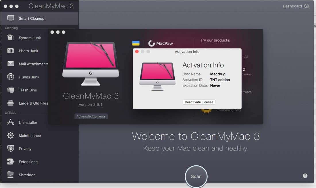 Download cleanmymac x for free